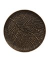 MESITA ORO VIEJO METAL 43 X 43 X 62 CM