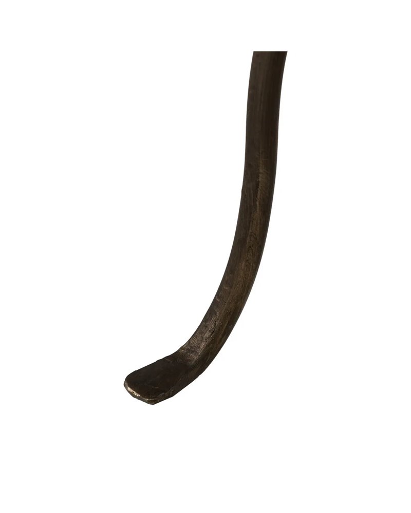 MESITA ORO VIEJO METAL 43 X 43 X 62 CM