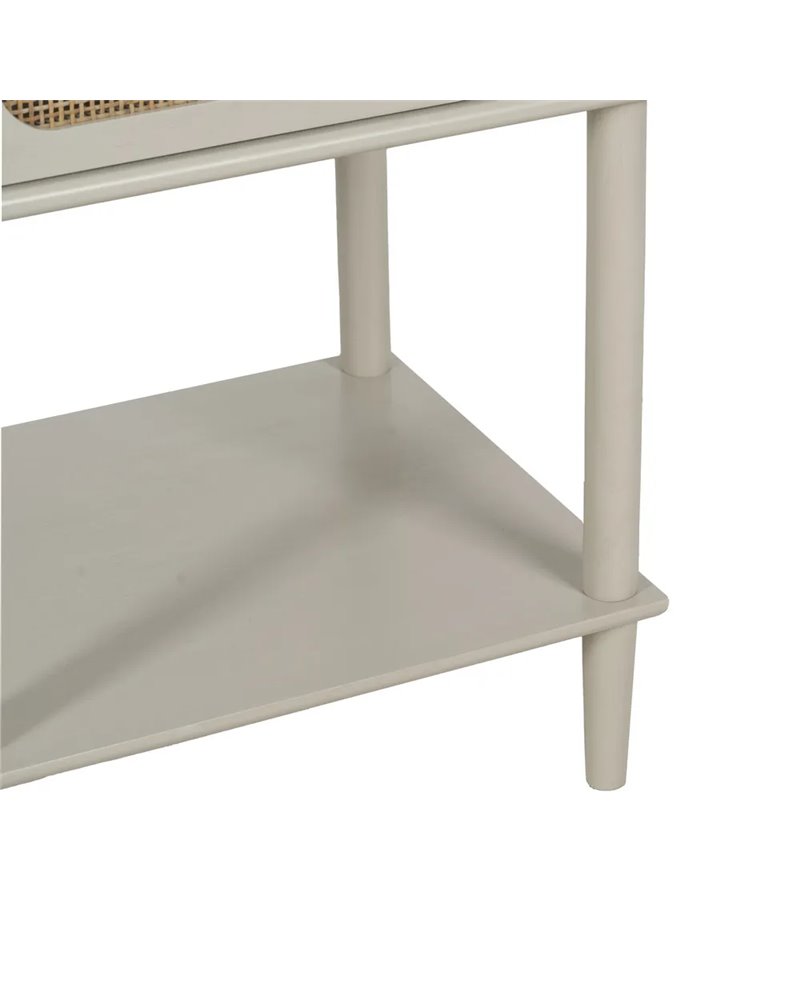 MESITA GRIS CLARO DM 48 X 40 X 61,50 CM
