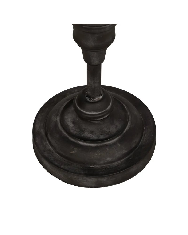 MESITA GRIS OSCURO METAL 45 X 45 X 60 CM