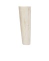 MESA CENTRO BLANCO ROZADO MADERA DE SUAR 100 X 70 X 45 CM