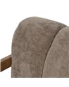 SILLÓN TAUPE MADERA DE ABEDUL SALÓN 76,50 X 87 X 72,50 CM