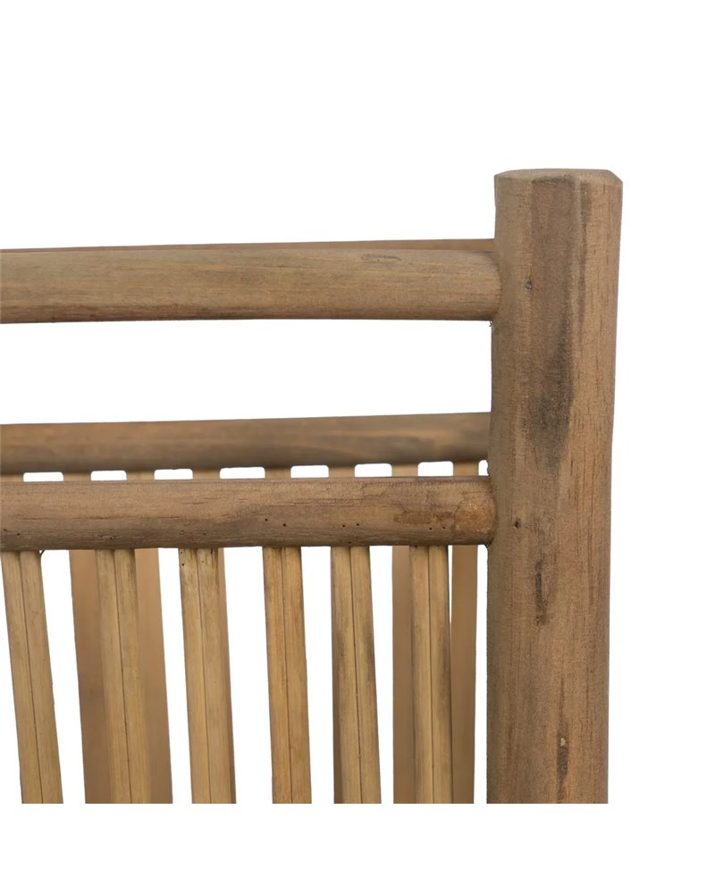 S/2 PARAGÜEROS NATURAL BAMBÚ 24,50 X 24,50 X 62 CM