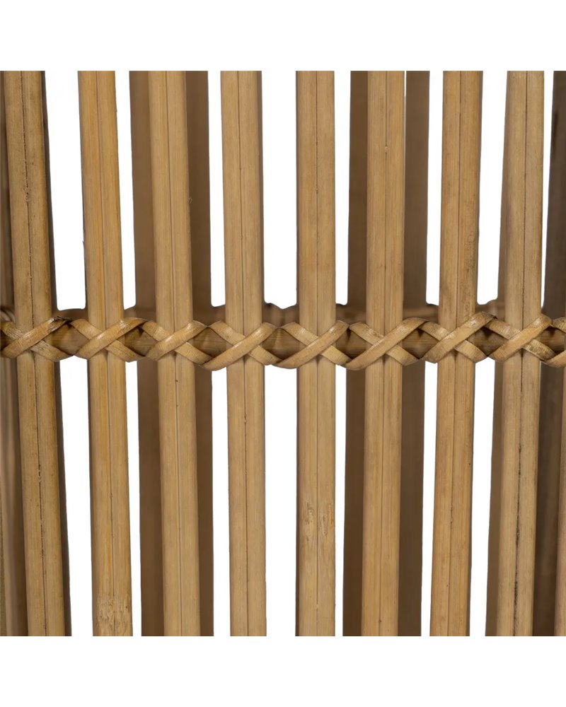 S/2 PARAGÜEROS NATURAL BAMBÚ 24,50 X 24,50 X 62 CM