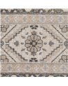 ALFOMBRA ESTAMPADO GRIS VISCOSA 160 X 230 CM