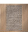 ALFOMBRA MARRÓN TEJIDO DECORACIÓN 160 X 230 CM