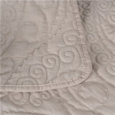 COLCHA BEIGE...