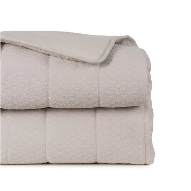 COLCHA BEIGE POLIESTER DORMITORIO 240 X 260 CM