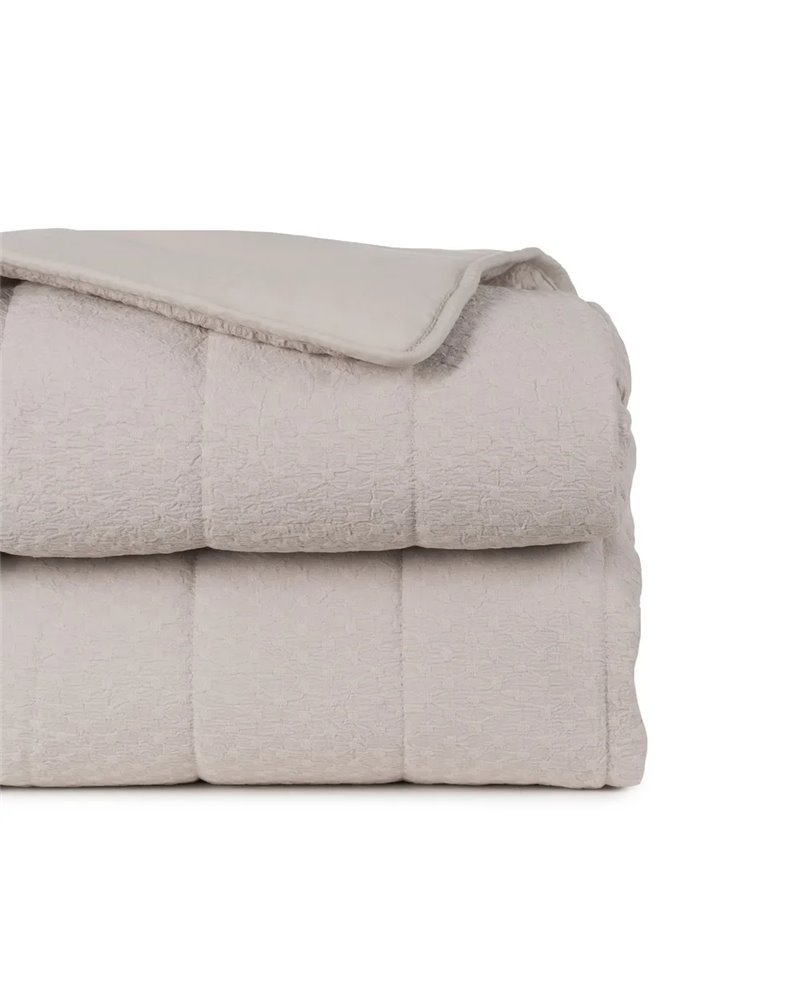COLCHA BEIGE POLIESTER DORMITORIO 240 X 260 CM