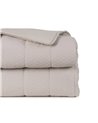 COLCHA BEIGE POLIESTER DORMITORIO 240 X 260 CM