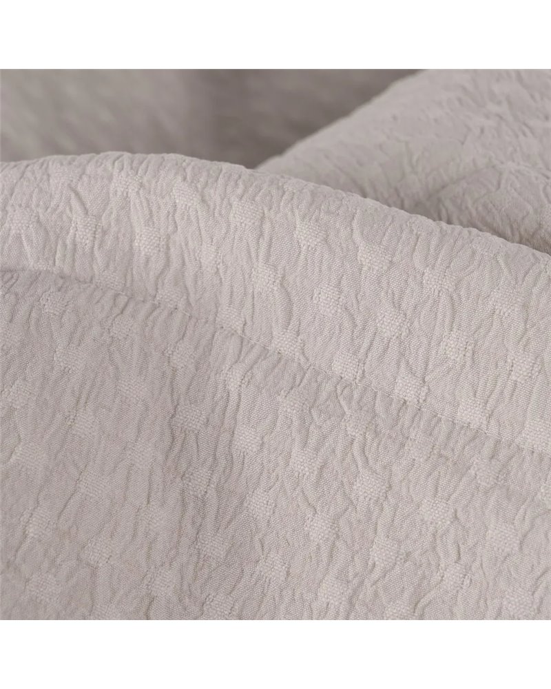 COLCHA BEIGE POLIESTER DORMITORIO 240 X 260 CM