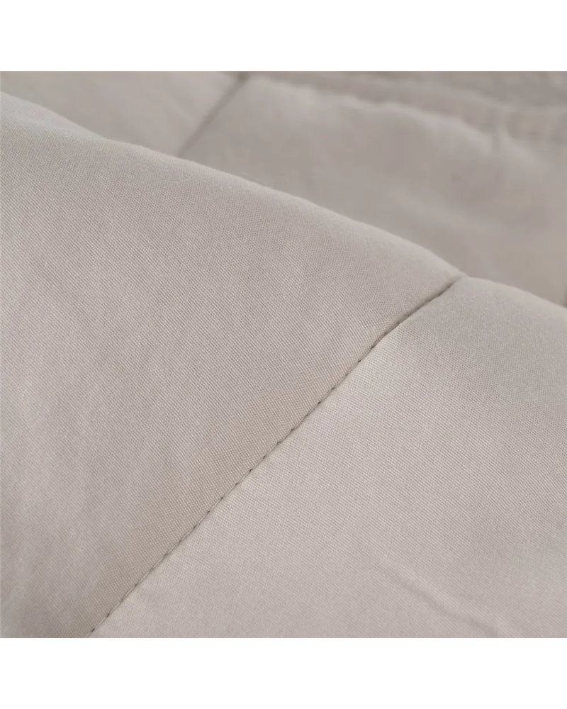 COLCHA BEIGE POLIESTER DORMITORIO 240 X 260 CM