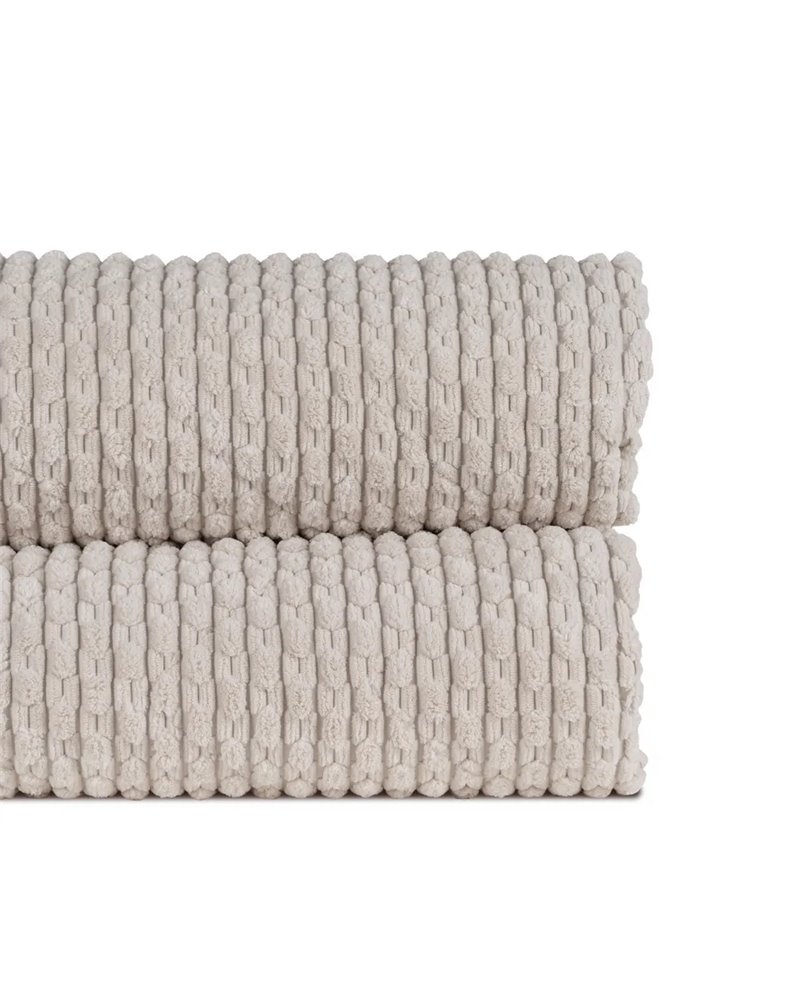 COLCHA BEIGE POLIESTER TEXTIL/HOGAR 180 X 260 CM