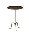 MESITA ORO VIEJO METAL 50 X 50 X 71 CM