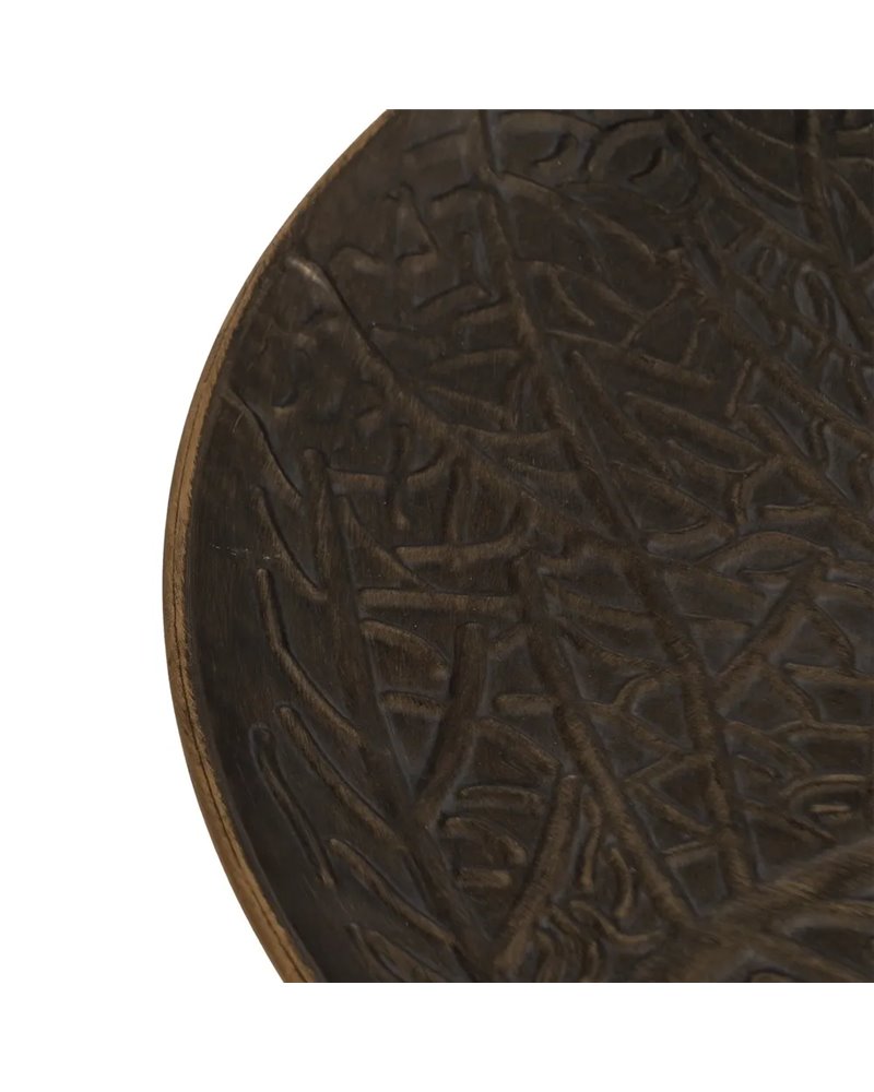 MESITA ORO VIEJO METAL 50 X 50 X 71 CM