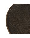 MESITA ORO VIEJO METAL 50 X 50 X 71 CM