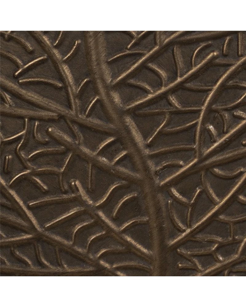 MESITA ORO VIEJO METAL 50 X 50 X 71 CM