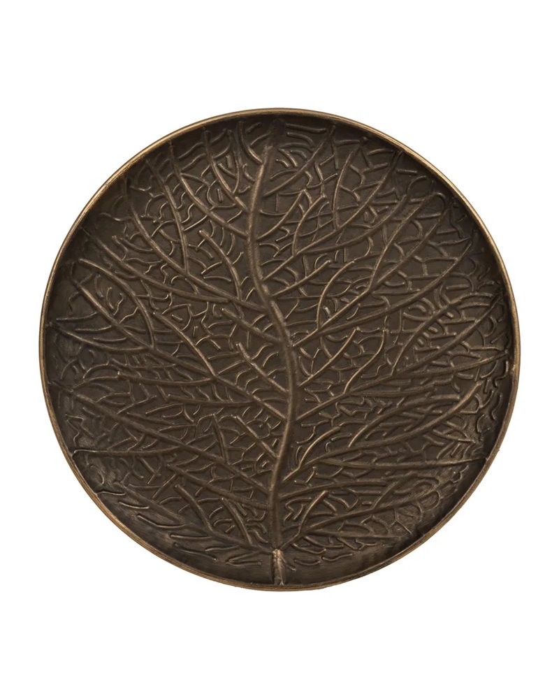 MESITA ORO VIEJO METAL 50 X 50 X 71 CM