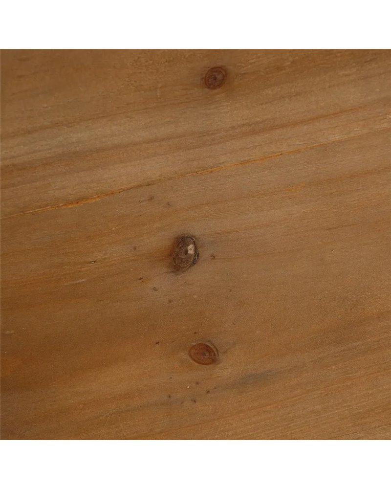 MUEBLE TV MARRÓN-NEGRO MADERA / METAL 150 X 40 X 49 CM