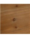 MUEBLE TV MARRÓN-NEGRO MADERA / METAL 150 X 40 X 49 CM