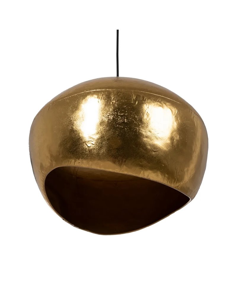LÁMPARA TECHO ORO METAL 38 X 38 X 30 CM