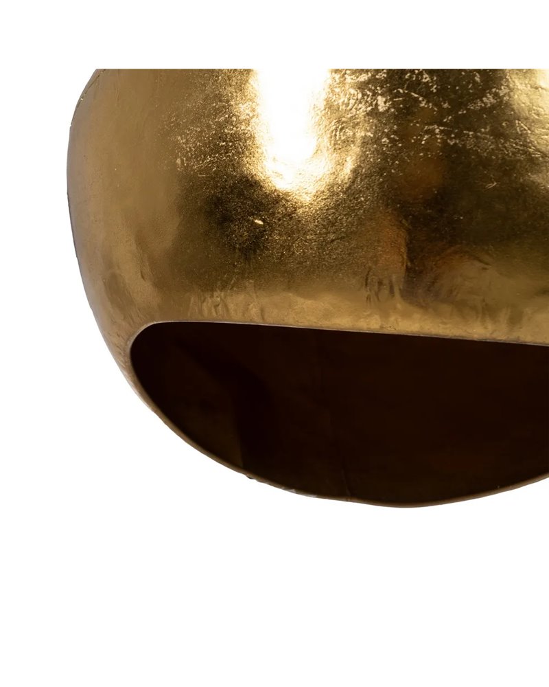 LÁMPARA TECHO ORO METAL 38 X 38 X 30 CM