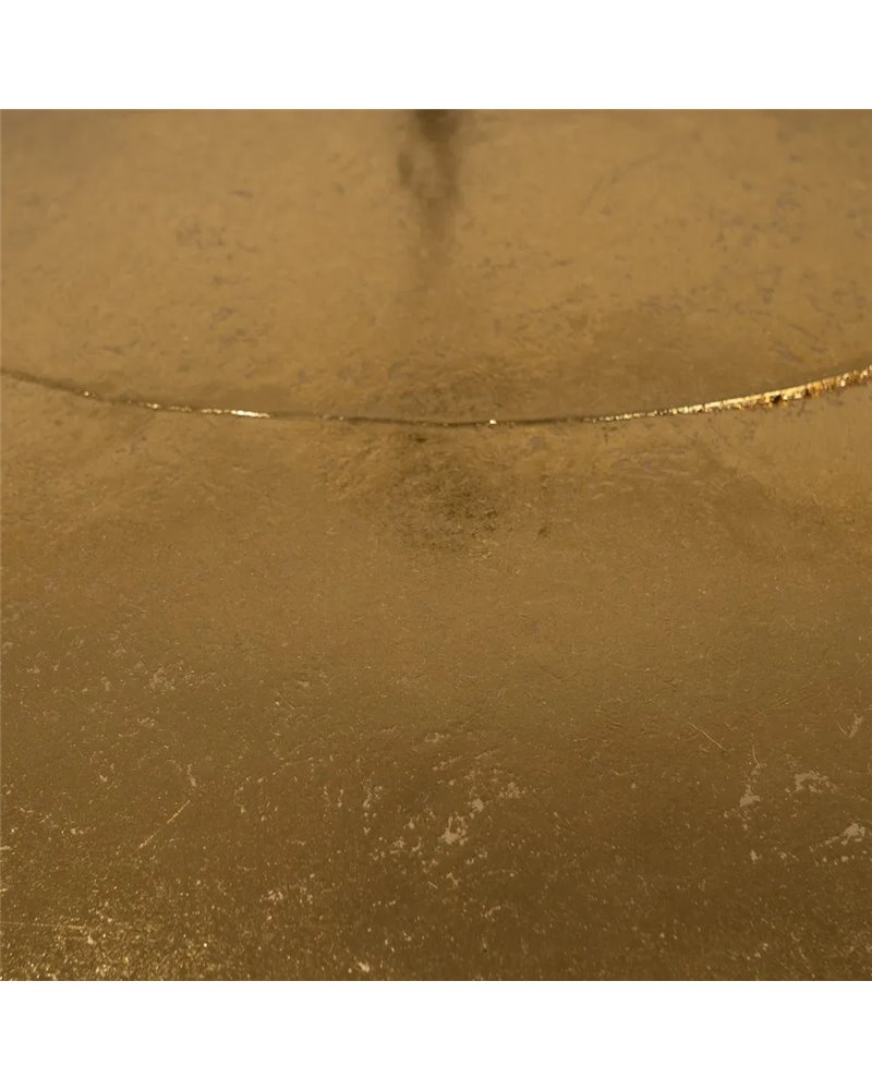 LÁMPARA TECHO ORO METAL 38 X 38 X 30 CM