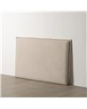 CABECERO BEIGE TEJIDO DORMITORIO 160 X 8 X 100 CM