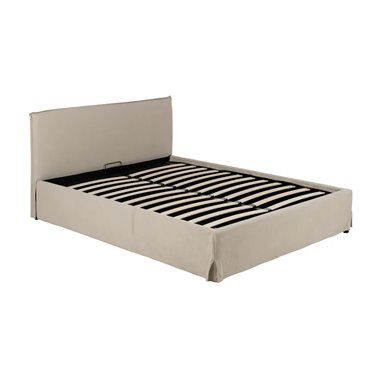 CAMA CANAPÉ BEIGE TEJIDO...
