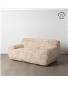 SOFÁ 2 PLAZAS BEIGE TEJIDO 185 X 107 X 79,50 CM