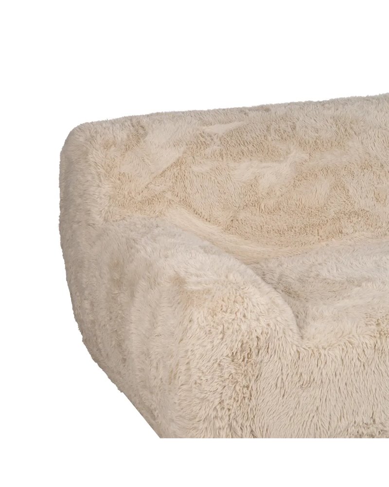 SOFÁ 2 PLAZAS BEIGE TEJIDO 185 X 107 X 79,50 CM