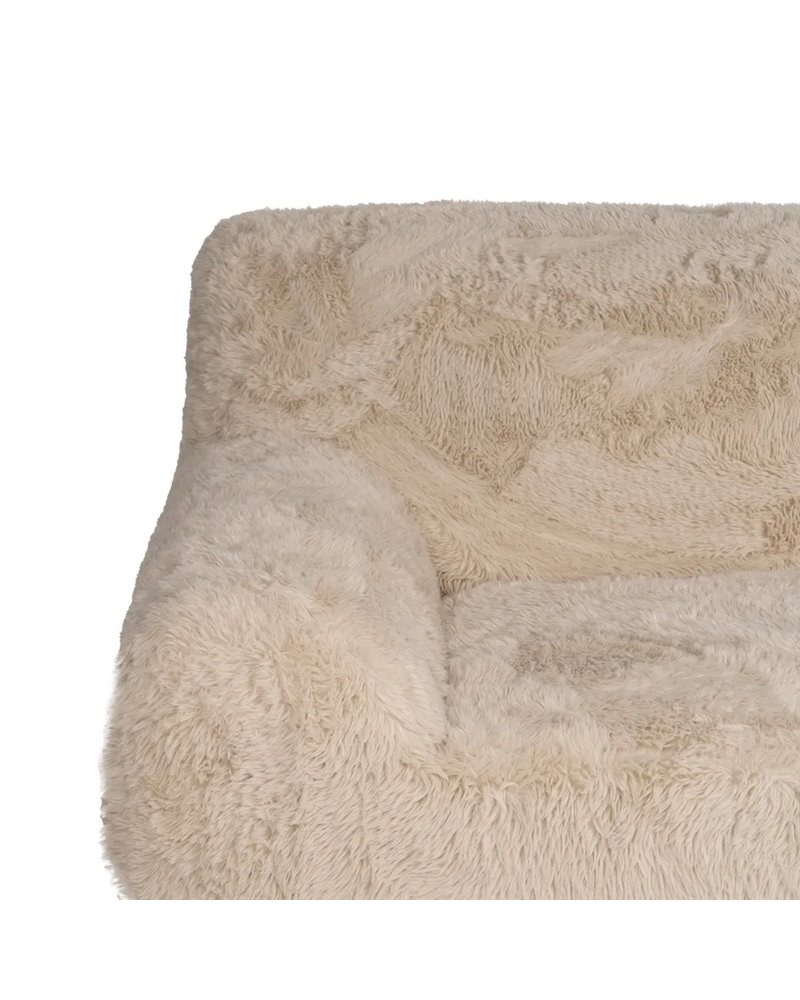 SOFÁ 2 PLAZAS BEIGE TEJIDO 185 X 107 X 79,50 CM