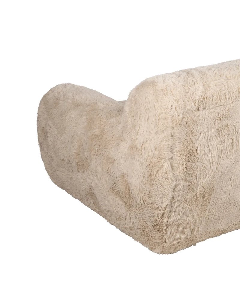 SOFÁ 2 PLAZAS BEIGE TEJIDO 185 X 107 X 79,50 CM