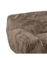 SOFÁ 3 PLAZAS TAUPE TEJIDO 240 X 107 X 79,50 CM