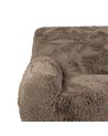 SOFÁ 3 PLAZAS TAUPE TEJIDO 240 X 107 X 79,50 CM