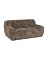 SOFÁ 2 PLAZAS TAUPE TEJIDO 185 X 107 X 79,50 CM