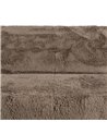 SOFÁ 2 PLAZAS TAUPE TEJIDO 185 X 107 X 79,50 CM