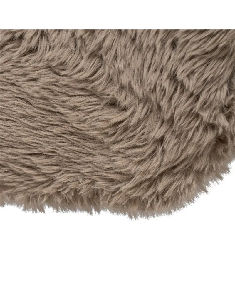 SOFÁ 2 PLAZAS TAUPE TEJIDO 185 X 107 X 79,50 CM