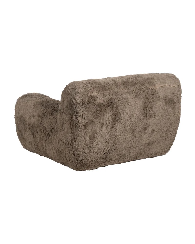 SILLÓN TAUPE TEJIDO 124 X 107 X 79,50 CM