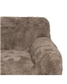 SILLÓN TAUPE TEJIDO 124 X 107 X 79,50 CM