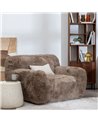 SILLÓN TAUPE TEJIDO 124 X 107 X 79,50 CM