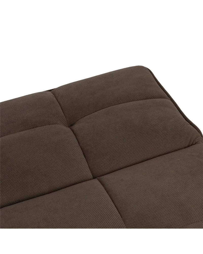 SOFÁ-CAMA TAUPE MADERA DECORACIÓN 175 X 84 X 73 CM