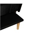 SOFÁ-CAMA TAUPE MADERA DECORACIÓN 175 X 84 X 73 CM