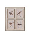 CUADRO IMPRESIÓN PÁJAROS 72,50 X 3,50 X 88 CM