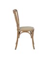 SILLA NATURAL-BEIGE TEJIDO-MADERA 45 X 46 X 92 CM