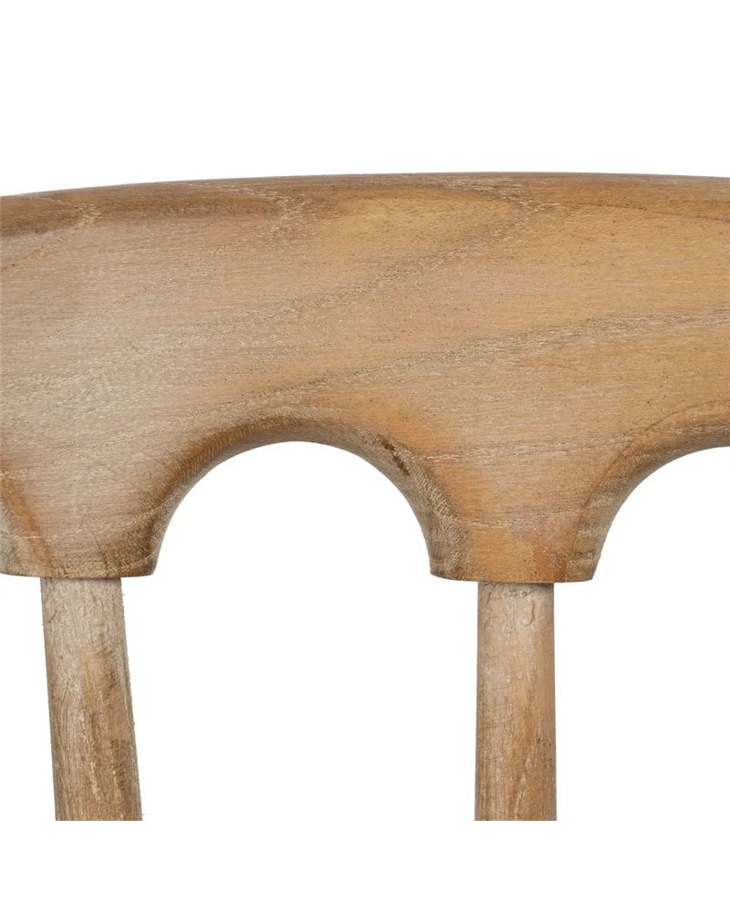 SILLA NATURAL-BEIGE TEJIDO-MADERA 45 X 46 X 92 CM
