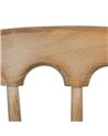 SILLA NATURAL-BEIGE TEJIDO-MADERA 45 X 46 X 92 CM