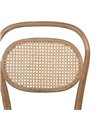 SILLA NATURAL-BEIGE TEJIDO-MADERA 41 X 41 X 89 CM
