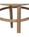 SILLA NATURAL-BEIGE TEJIDO-MADERA 41 X 41 X 89 CM