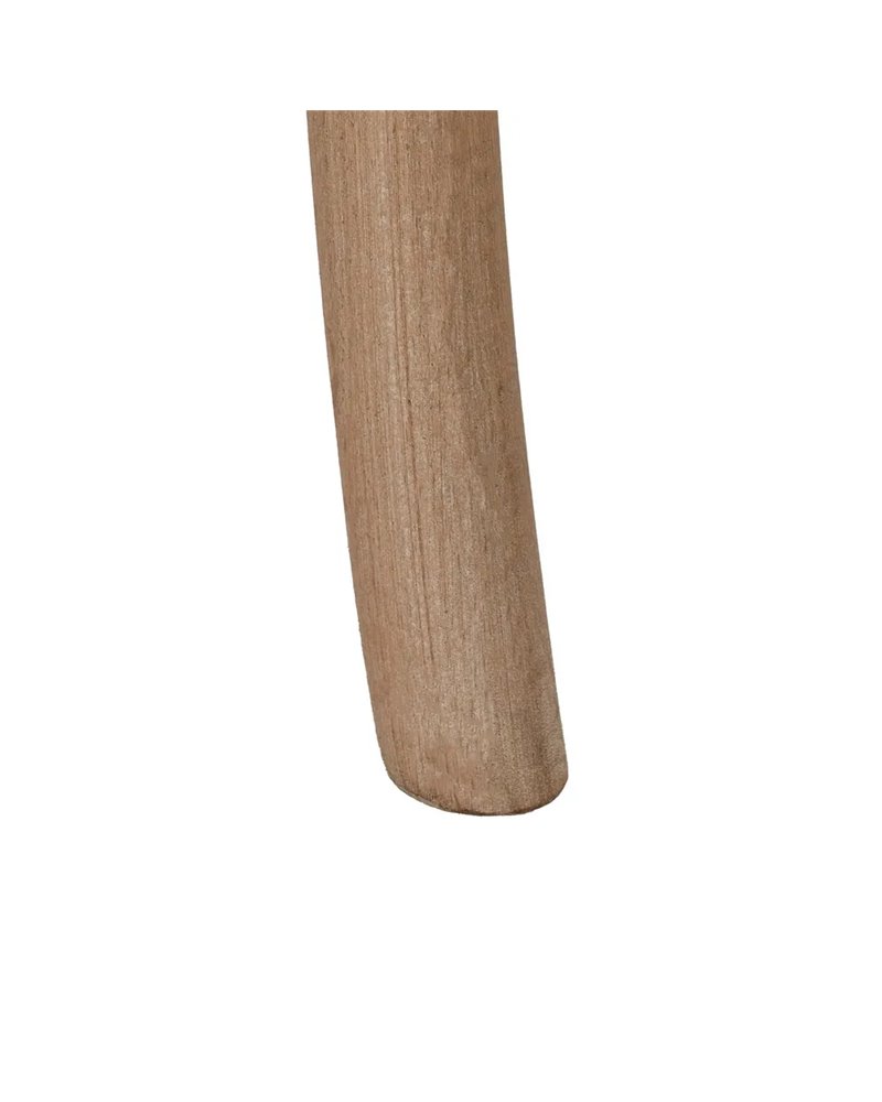 SILLA NATURAL-BEIGE TEJIDO-MADERA 41 X 41 X 89 CM